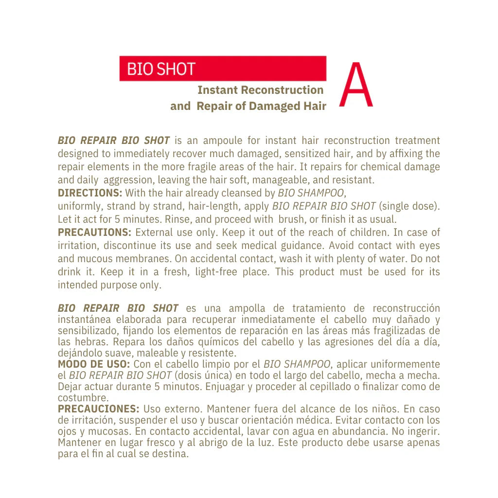 BIO REPAIR AMPOULE BIO SHOT