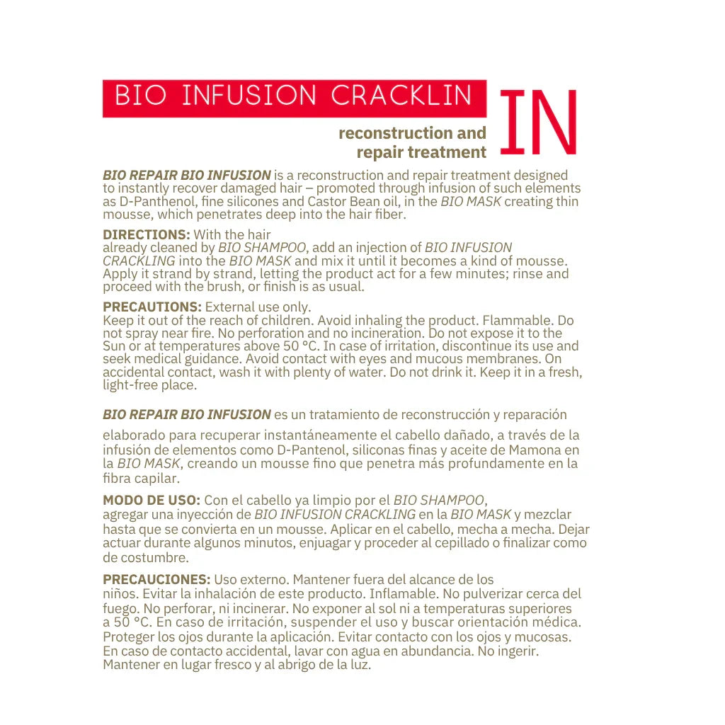 BIOREPAIR BIO INFUSION CRACKLING - 150ML PROFESSIONAL