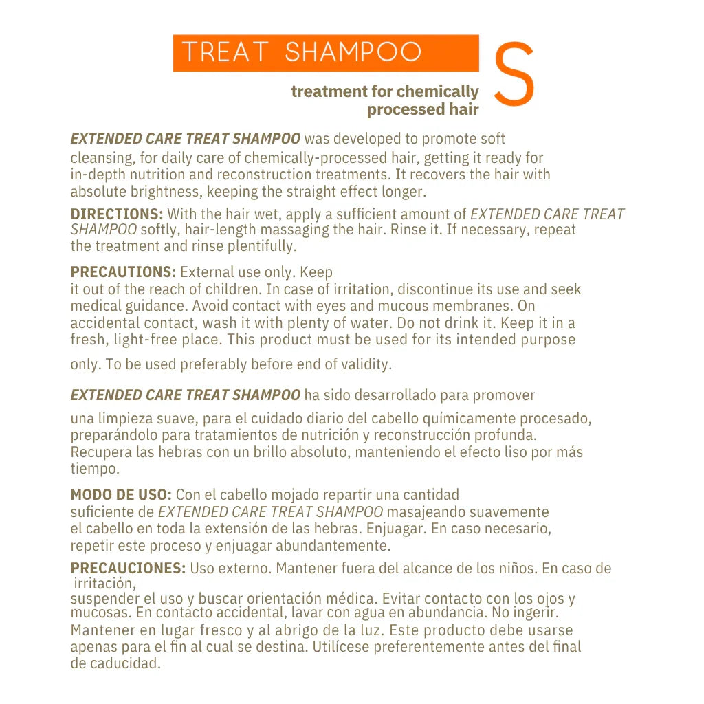 EXTENDED CARE TREAT SHAMPOO - 250ML HOME CARE