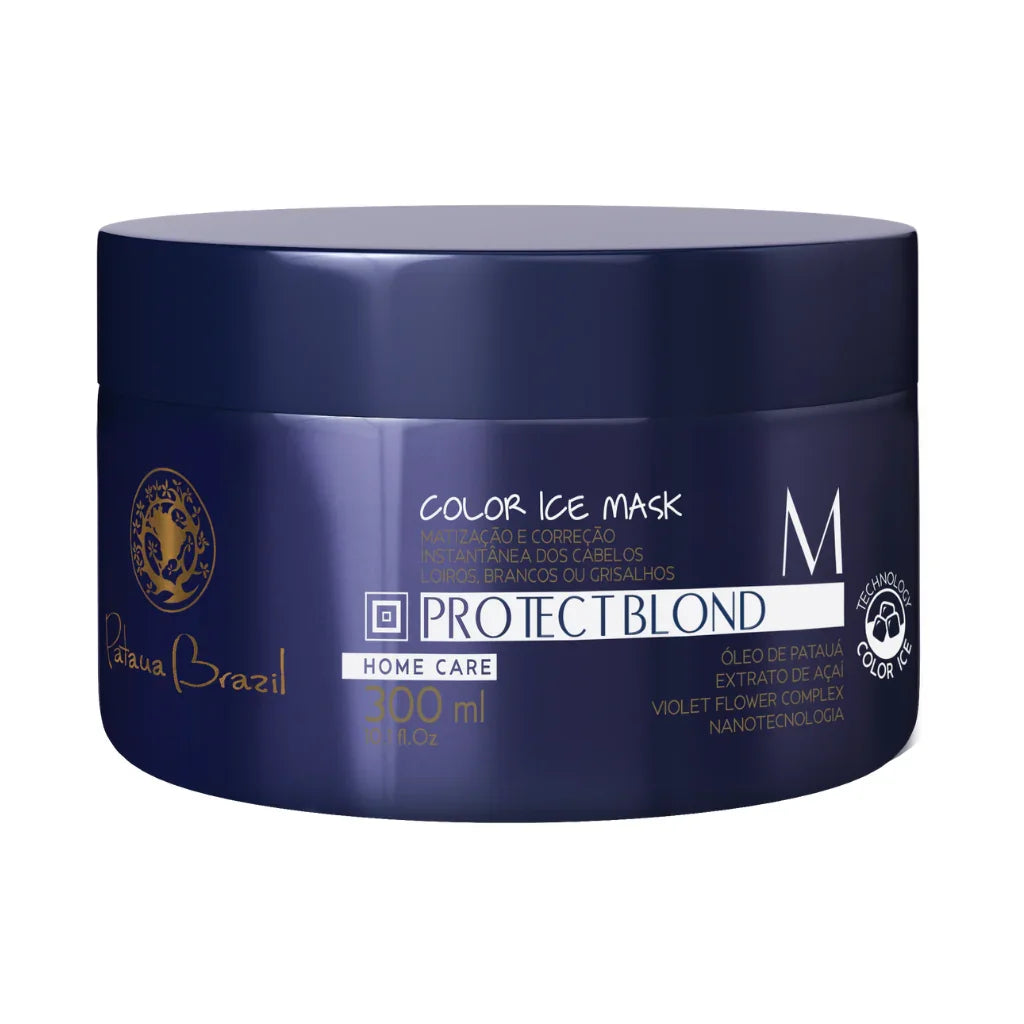 PROTECT BLOND COLOR ICE MASK - 300ML/285GR